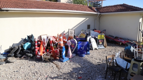 Eskişehir'de Kaldırım İşgaline Zabıta Darbesi!