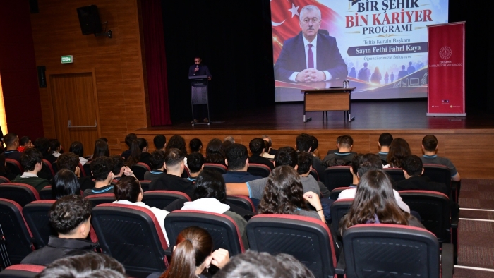MEB Teftiş Kurulu Başkanı Eskişehir'de Öğrencilerle Buluştu