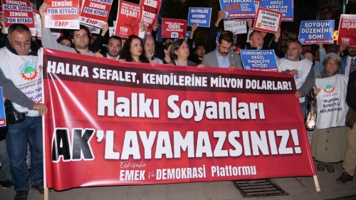 Eskişehir’de iktidara karşı yürüdüler: “Krizi biz yaratmadık, bedelini biz ödemeyeceğiz”