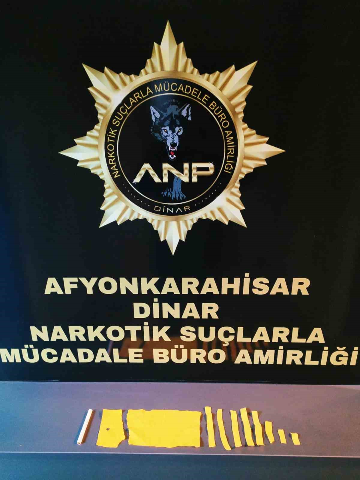 Yolcu otobüsünde uyuşturucu ile yakalanan şahıs tutuklandı