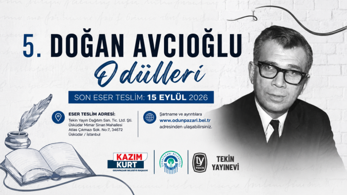 5. Doğan Avcıoğlu Ödülleri için başvurular başladı