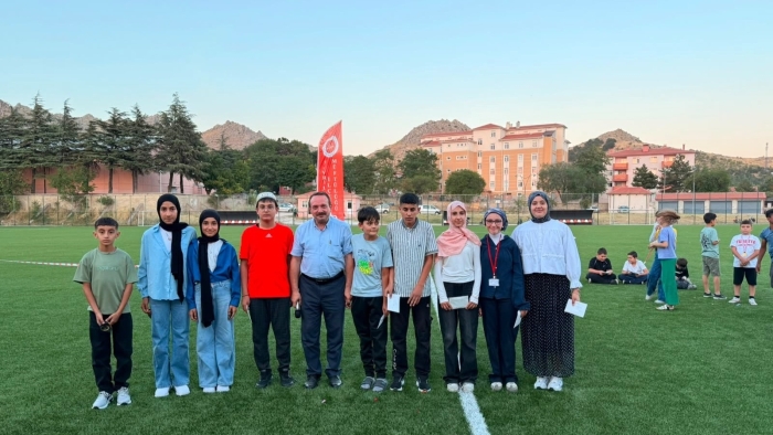 Sivrihisar’da öğrenciler yaz Kur’an kurslarına şölenle veda etti