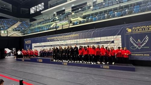 Eskişehirli sporcuların da yer aldığı Milli Takım Avrupa üçüncüsü oldu