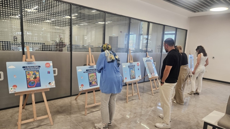 OEDAŞ’tan enerji tasarrufuna çocukların gözünden dikkat çeken sergi