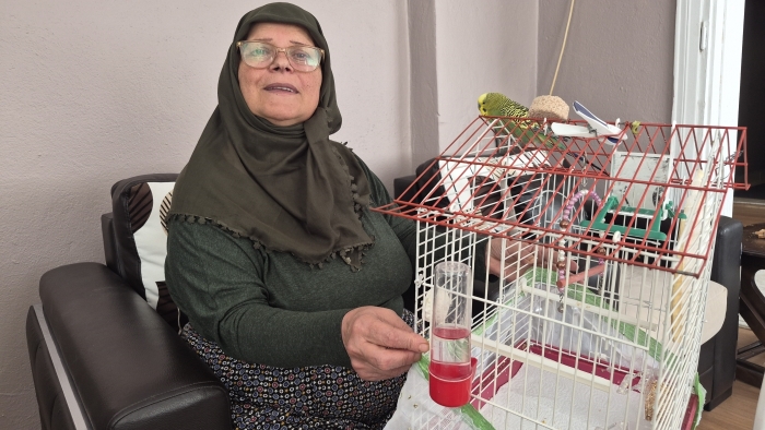 Ölmek üzereyken sahiplendiği “Fıstık” hayat arkadaşı oldu