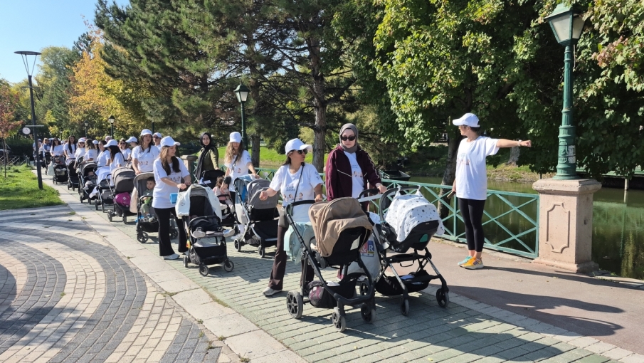 Eskişehir'de 75 anne, 75 bebek aynı anda hareket etti: “Birlikte çok güçlüyüz”