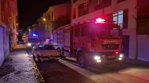 Eskişehir'de patlama sesi mahallede paniğe neden oldu