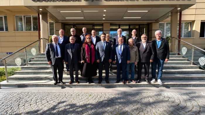 Eskişehir'de dernek başkanlarından Emniyet Müdürü Ayhan Sivri'ye ziyaret