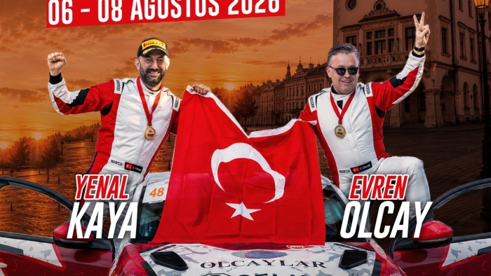 Evren Olcay ve Yenal Kaya’nın Avrupa Ralli Kupası’ndaki yeni durağı Polonya