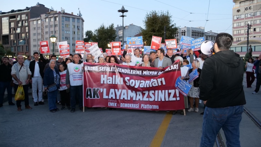 Eskişehir’de iktidara karşı yürüdüler: “Krizi biz yaratmadık, bedelini biz ödemeyeceğiz”